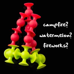 Joc de constructie Mini Squigz - Fat Brain Toys