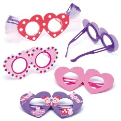 Ochelari din neopren Inimioare - Baker Ross