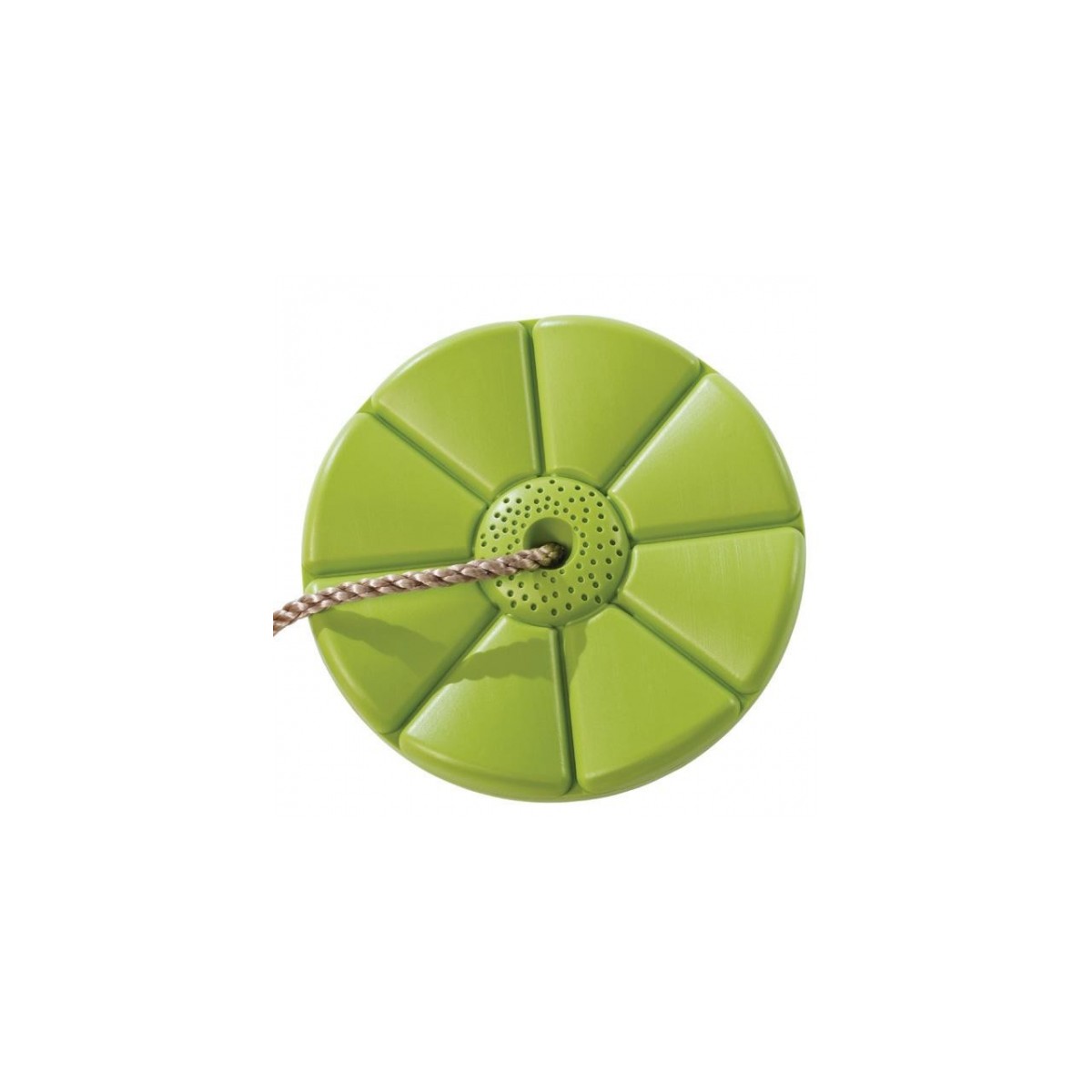 Leagan rotund din plastic PP  verde