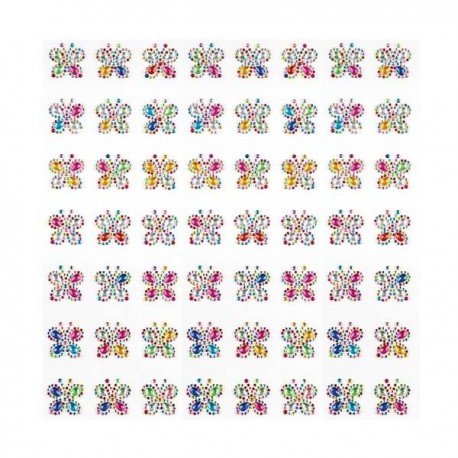 Pietricele autoadezive Fluturasi - Baker Ross Pietricele autoadezive Fluturasi - Baker Ross