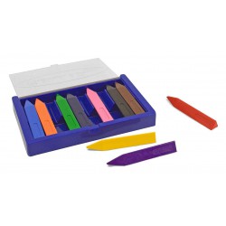 Set 10 creioane groase trunghiulare Melissa and Doug