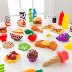 Set de joaca 65 piese Alimente Diverse