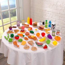 Set de joaca 65 piese Alimente Diverse