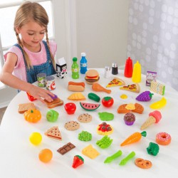 Set de joaca 65 piese Alimente Diverse