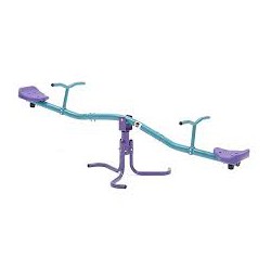 Balansoar Metalic Rotativ Copii See Saw Plum