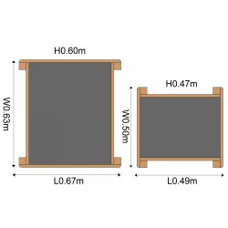 Masa de joaca cu apa si nisip Sandy Bay Plum