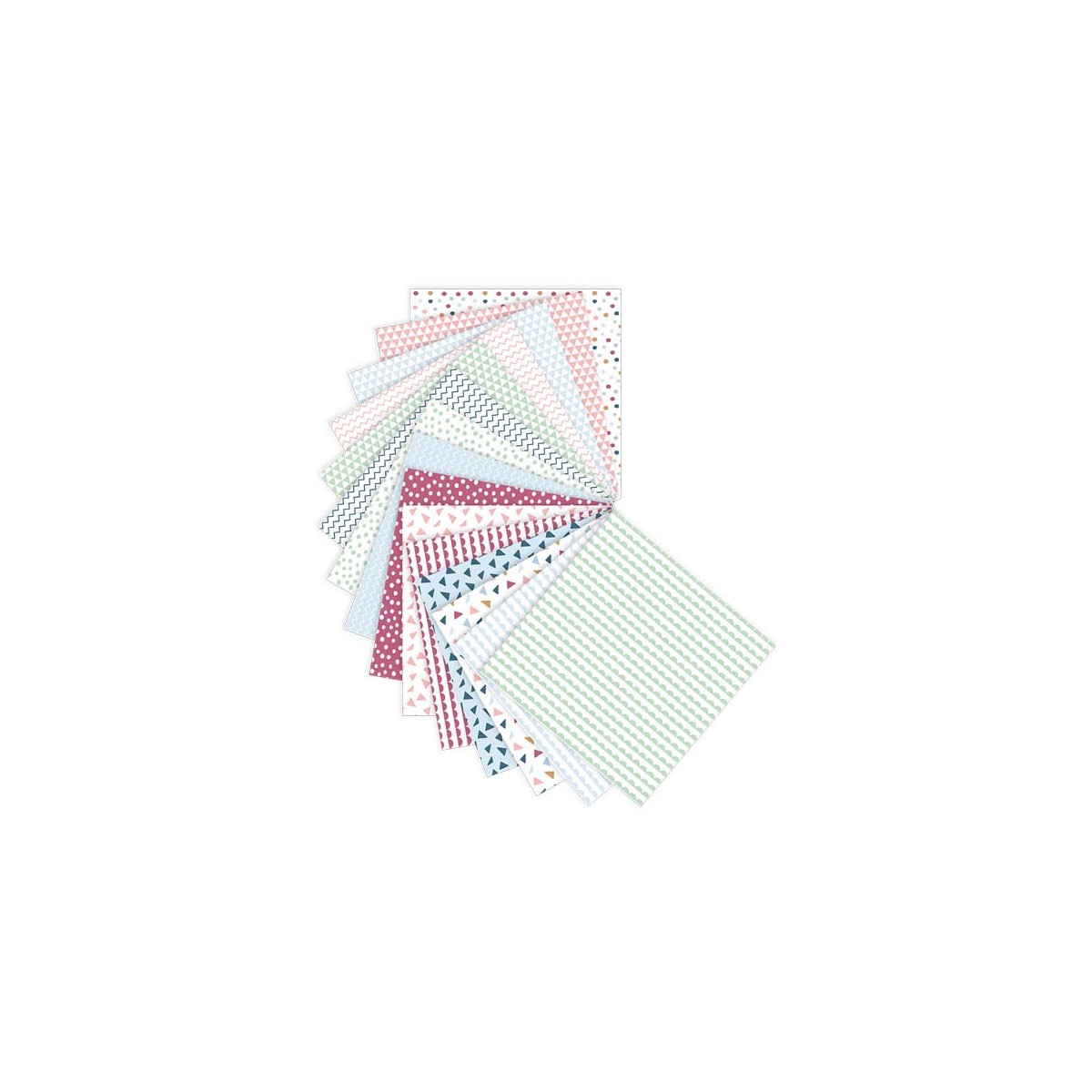 Set 30 coli hartie pentru Origami