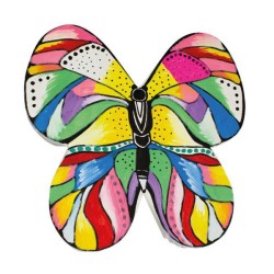 Panza pictura canvas in forma de fluture