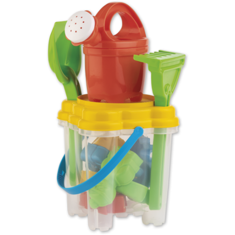 Set de joaca pentru nisip Castel cu unelte Set de joaca pentru nisip Castel cu unelte