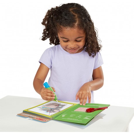 Carnet de colorat Apa magica Deluxe colectia Sa Exploram Natura, Aventuri in Natura Carnet de colorat Apa magica Deluxe colectia Sa Exploram Natura, Aventuri in Natura