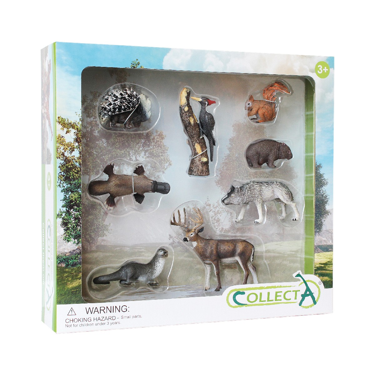 Set de 8 figurine pictate manual Woodlands