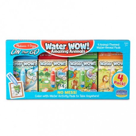 Set 4 Carnete de colorat Apa Magica Set 4 Carnete de colorat Apa Magica