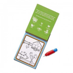 Set 4 Carnete de colorat Apa Magica