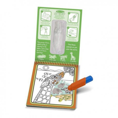 Set 4 Carnete de colorat Apa Magica Set 4 Carnete de colorat Apa Magica