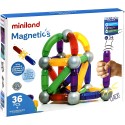 Joc de constructie magnetic Miniland