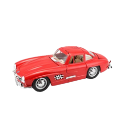 Masinuta die cast Mercedes-Benz 300SL Coupé 1954, scara 1:36, 12.8 cm, rosu