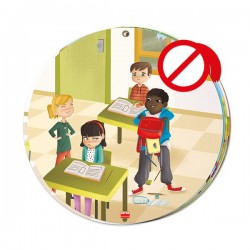 Set 6 postere educative Anti-bullying pentru gradinita si scoala