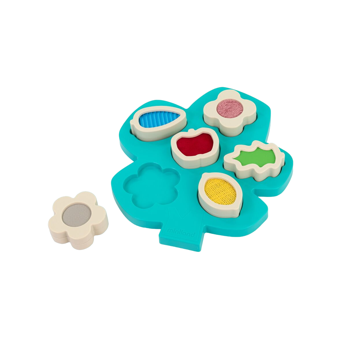 Jucarie tactil-senzoriala si incastru Copacel