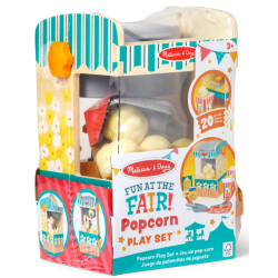 Set de joaca din lemn Chioscul cu Popcorn - colectia Distractie la targ