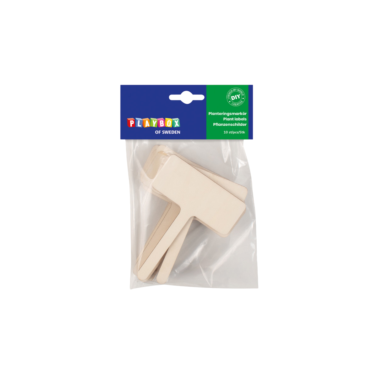 Set 10 etichete tip placuta din lemn, gradinita, scoala