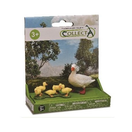 Set de 2 figurine pictate manual Gasca si boboci 89666