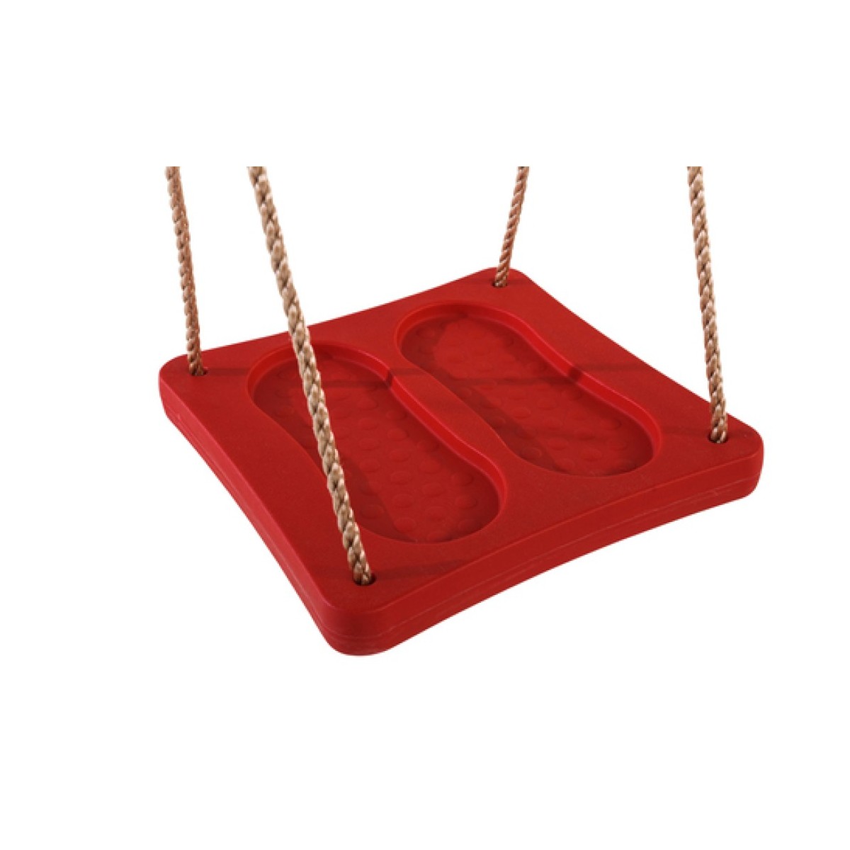 Leagan pentru copii, 3 ani+, de stat in picioare, Stand-up, funie PP10, rosu KBT