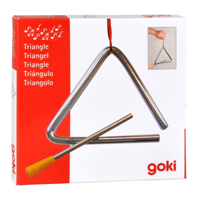 Instrument muzical Trianglu 10 cm – Goki