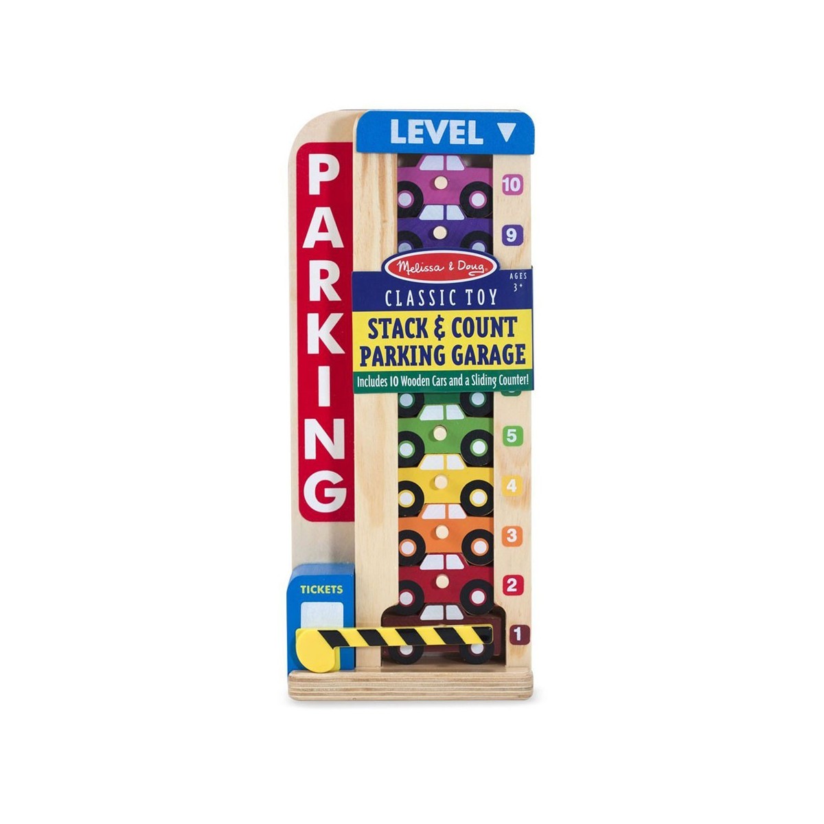 Parcare cu numere Melissa&Doug