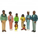 Figurine familie africana Miniland