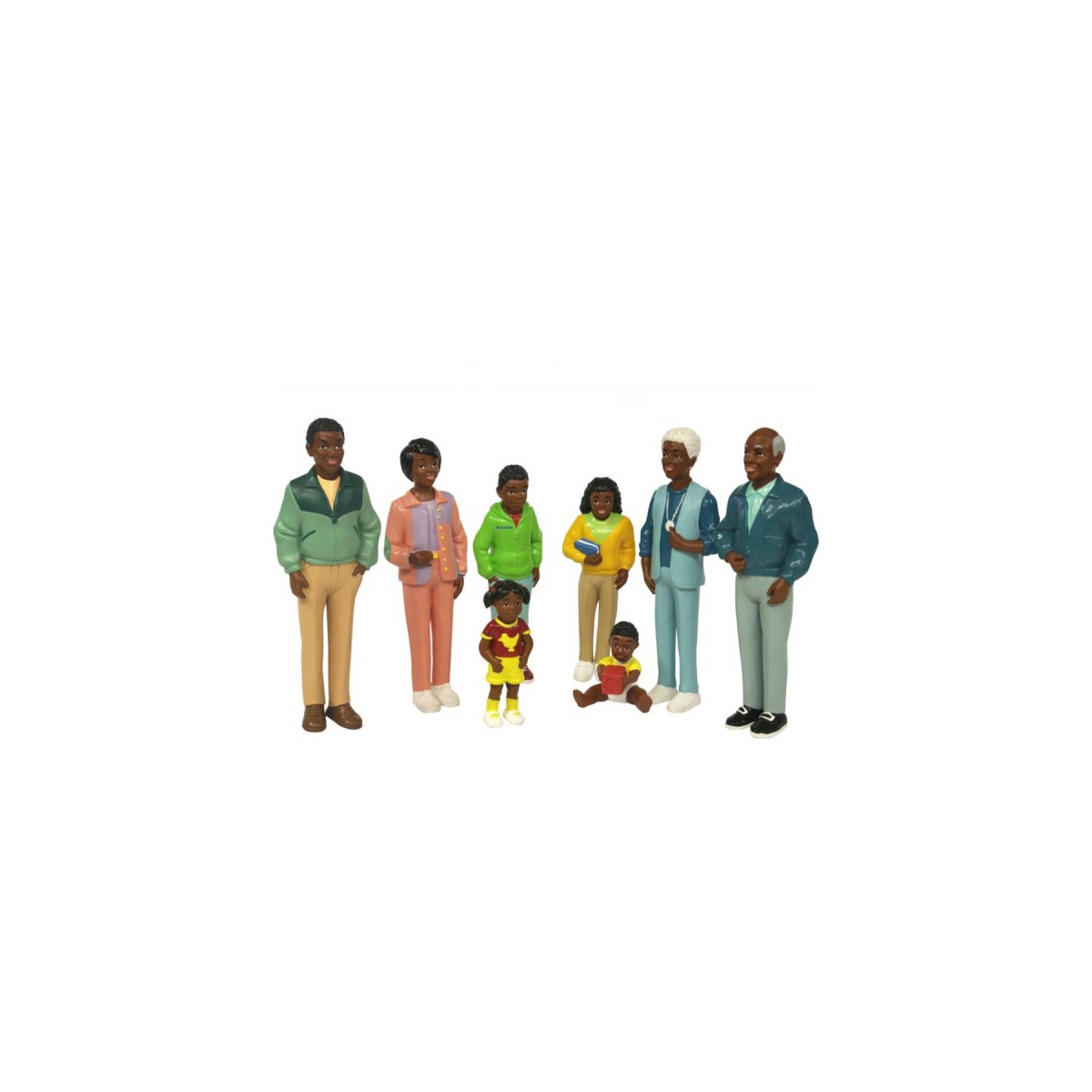 Figurine familie africana Miniland