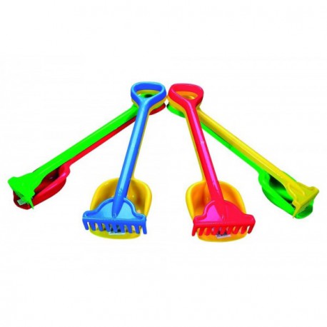 Set lopata si grebla 56 cm Compact Androni Giocattoli Set lopata si grebla 56 cm Compact Androni Giocattoli